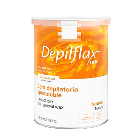 Depilflax 100 wosk do depilacji puszka natural 800 ml Depilflax 100 wosk do depilacji puszka natural 800 ml