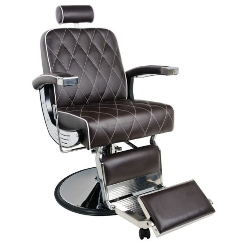 Gabbiano fotel barberski Imperial brązowy Gabbiano fotel barberski Imperial brązowy