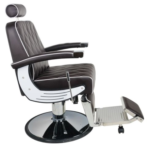 Gabbiano fotel barberski Imperial brązowy Gabbiano fotel barberski Imperial brązowy