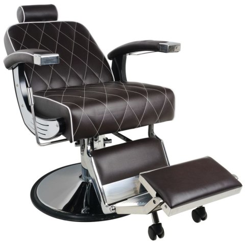 Gabbiano fotel barberski Imperial brązowy Gabbiano fotel barberski Imperial brązowy