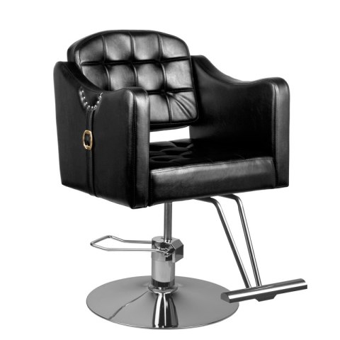 Hair System fotel fryzjerski 0-90 czarny Hair System fotel fryzjerski 0-90 czarny