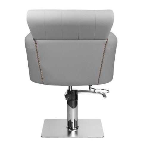 Hair System fotel fryzjerski BER 8541 szary Hair System fotel fryzjerski BER 8541 szary