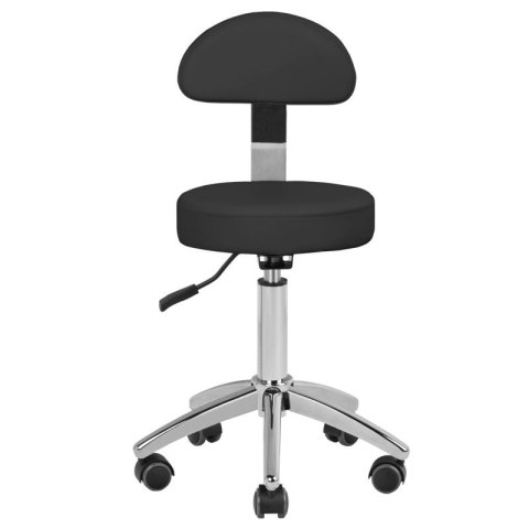 Taboret kosmetyczny AM-304 czarny Taboret kosmetyczny AM-304 czarny
