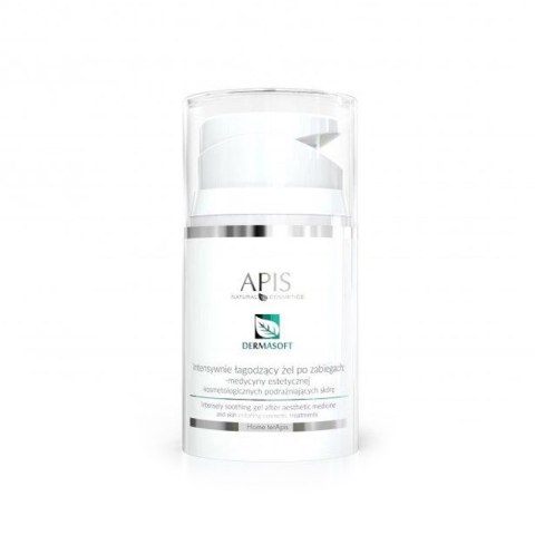 Apis dermasoft intensywnie łagodzący żel po zabiegach podrażniających skórę 50 ml Apis dermasoft intensywnie łagodzący żel po zabiegach podrażniających skórę 50 ml