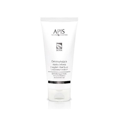 Apis detoksykująca maska żelowa z węglem z bambusa i jonizowanym srebrem 200 ml Apis detoksykująca maska żelowa z węglem z bambusa i jonizowanym srebrem 200 ml