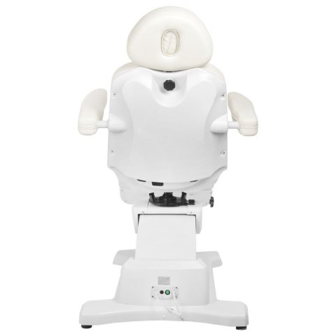 Fotel kosmetyczny elektr. Azzurro 869AS pedi obrotowy 5 siln. biały Fotel kosmetyczny elektr. Azzurro 869AS pedi obrotowy 5 siln. biały
