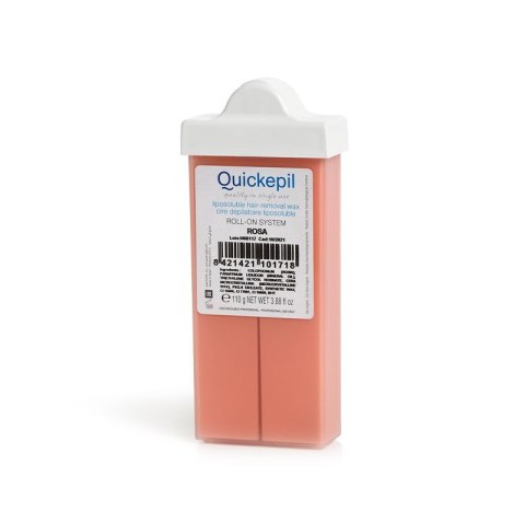 Quickepil wosk do depilacji twarzy wąska rolka róża 110 g Quickepil wosk do depilacji twarzy wąska rolka róża 110 g