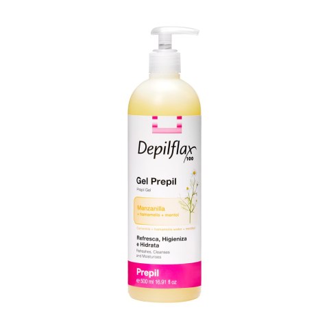 Depilflax 100 żel przed depilacją 500 ml Depilflax 100 żel przed depilacją 500 ml