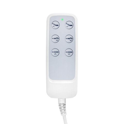 Fotel kosmetyczny elektr. Lux biały Fotel kosmetyczny elektr. Lux biały