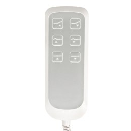 Fotel kosmetyczny elektryczny SILLON Lux 273b + taboret 304 biały