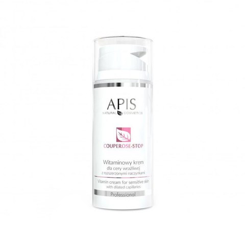 Apis couperose -stop witaminowy krem dla cery naczynkowej 100 ml Apis couperose -stop witaminowy krem dla cery naczynkowej 100 ml