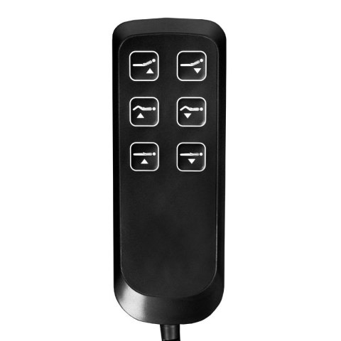 Fotel kosmetyczny elektr. Lux czarny Fotel kosmetyczny elektr. Lux czarny