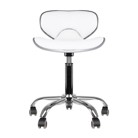 Gabbiano taboret kosmetyczny Q-4599 biały Gabbiano taboret kosmetyczny Q-4599 biały
