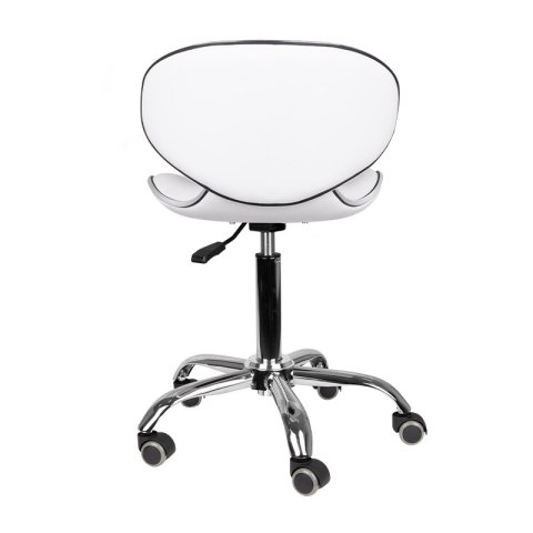 Gabbiano taboret kosmetyczny Q-4599 biały Gabbiano taboret kosmetyczny Q-4599 biały