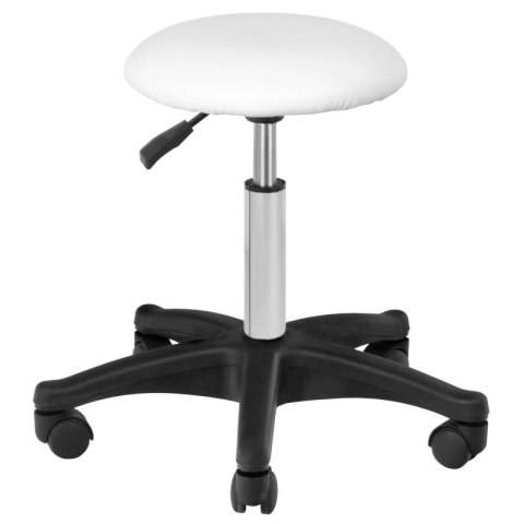 Taboret kosmetyczny AM-312 biały Taboret kosmetyczny AM-312 biały