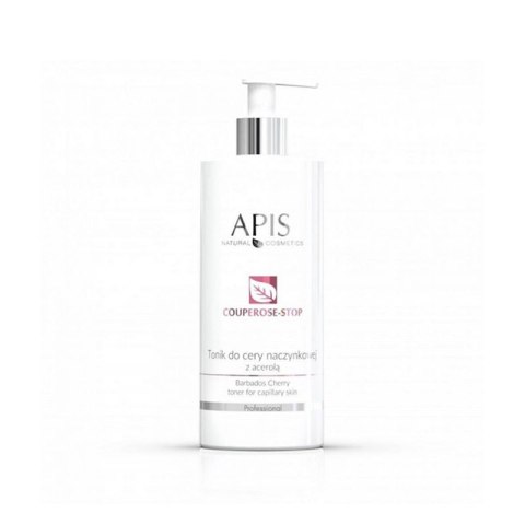 Apis couperose stop, tonik do cery naczynkowej z acerolą, 500 ml Apis couperose stop, tonik do cery naczynkowej z acerolą, 500 ml