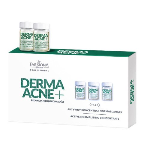 Farmona dermaacne+ aktywny koncentrat normalizujący 5 x 5 ml Farmona dermaacne+ aktywny koncentrat normalizujący 5 x 5 ml