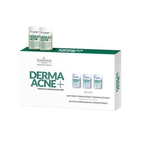 Farmona dermaacne+ aktywny koncentrat normalizujący 5 x 5 ml Farmona dermaacne+ aktywny koncentrat normalizujący 5 x 5 ml