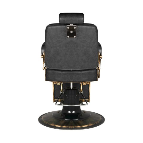 Gabbiano fotel barberski Boss HD Old Leather czarny Gabbiano fotel barberski Boss HD Old Leather czarny