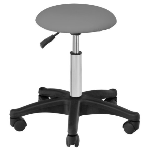 Taboret kosmetyczny AM-312 szary Taboret kosmetyczny AM-312 szary
