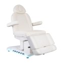 Fotel kosmetyczny elektr. Azzurro 708B Exclusive 4 siln. podgrzewany