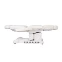 Fotel kosmetyczny elektr. Azzurro 708B Exclusive 4 siln. podgrzewany