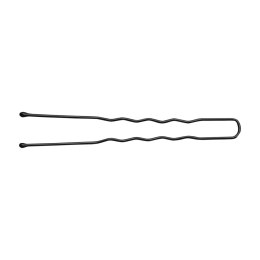 Kokówki fryzjerskie do włosów E-65 300 szt. 6 cm czarne