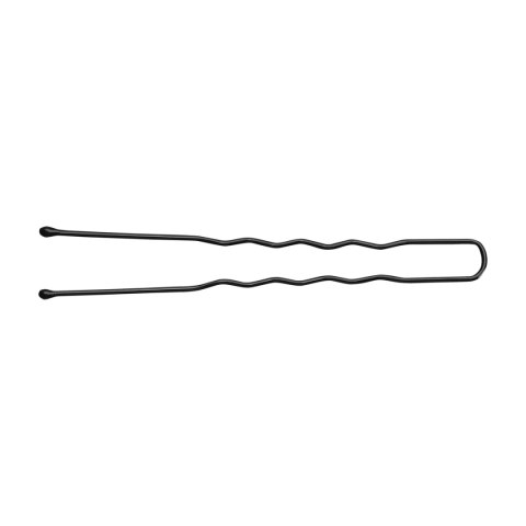 Kokówki fryzjerskie do włosów E-65 300 szt. 6 cm czarne