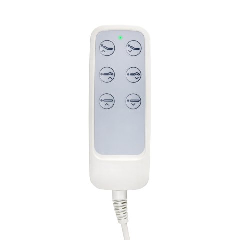 Fotel kosmetyczny elektryczny SILLON Lux 273b 3 silniki szary Fotel kosmetyczny elektryczny SILLON Lux 273b 3 silniki szary