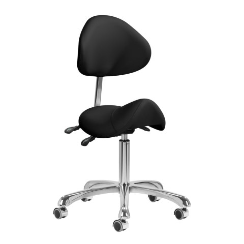 Taboret kosmetyczny 1004 Giovanni czarny Taboret kosmetyczny 1004 Giovanni czarny