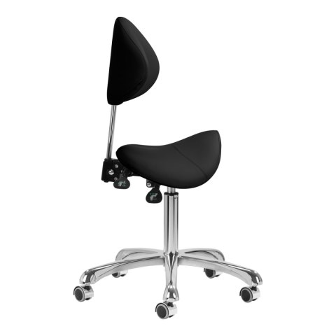 Taboret kosmetyczny 1004 Giovanni czarny Taboret kosmetyczny 1004 Giovanni czarny