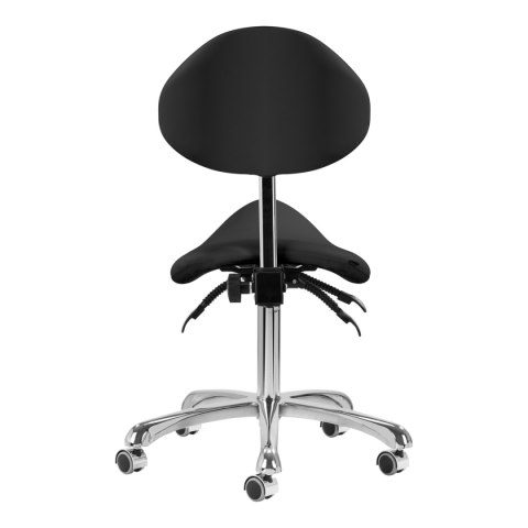 Taboret kosmetyczny 1004 Giovanni czarny Taboret kosmetyczny 1004 Giovanni czarny