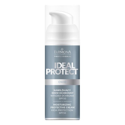 Farmona Ideal protect Nawilżający krem ochronny SPF50 50 ml Farmona Ideal protect Nawilżający krem ochronny SPF50 50 ml