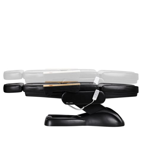 Fotel kosmetyczny elektryczny SILLON Lux 273b 3 silniki czarny Fotel kosmetyczny elektryczny SILLON Lux 273b 3 silniki czarny