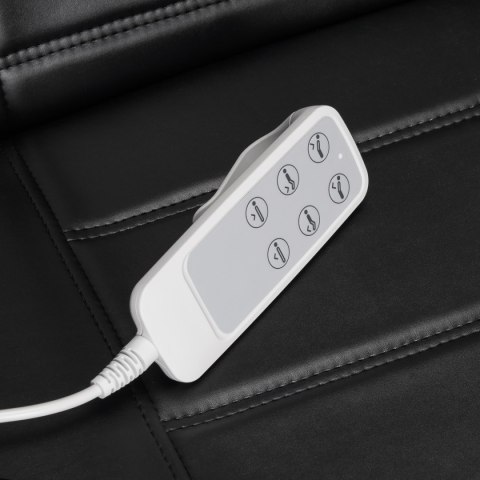 Fotel kosmetyczny elektryczny SILLON Lux 273b 3 silniki czarny Fotel kosmetyczny elektryczny SILLON Lux 273b 3 silniki czarny