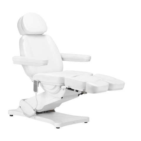Elektryczny fotel kosmetyczny SILLON CLASSIC 2 silniki pedi biały Elektryczny fotel kosmetyczny SILLON CLASSIC 2 silniki pedi biały