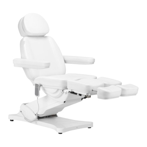 Elektryczny fotel kosmetyczny SILLON CLASSIC 2 silniki pedi biały Elektryczny fotel kosmetyczny SILLON CLASSIC 2 silniki pedi biały