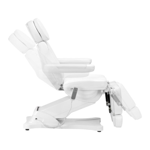 Elektryczny fotel kosmetyczny SILLON CLASSIC 2 silniki pedi biały Elektryczny fotel kosmetyczny SILLON CLASSIC 2 silniki pedi biały
