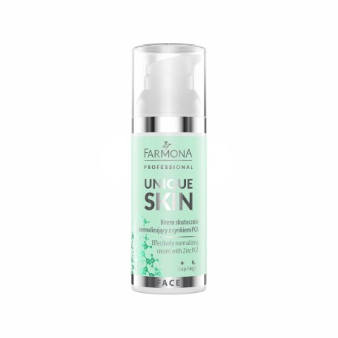 Farmona unique skin krem skutecznie normalizujący z cynkiem PCA 50 ml Farmona unique skin krem skutecznie normalizujący z cynkiem PCA 50 ml