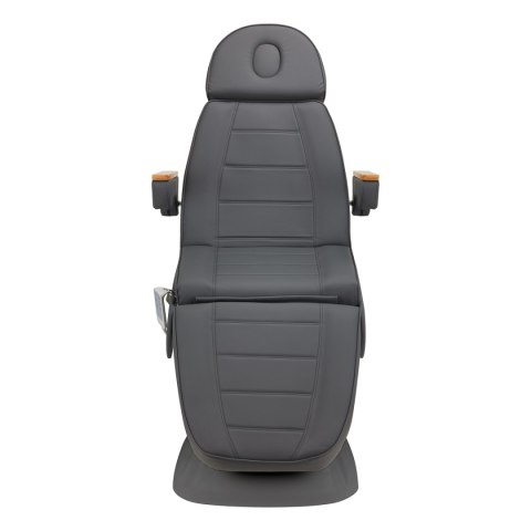 Fotel kosmetyczny elektryczny SILLON Lux 273b 3 silniki szary, szara podstawa Fotel kosmetyczny elektryczny SILLON Lux 273b 3 silniki szary, szara podstawa