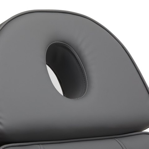 Fotel kosmetyczny elektryczny SILLON Lux 273b 3 silniki szary, szara podstawa Fotel kosmetyczny elektryczny SILLON Lux 273b 3 silniki szary, szara podstawa