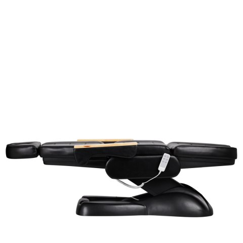 Fotel kosmetyczny elektryczny SILLON Lux 273b + taboret 304 czarny Fotel kosmetyczny elektryczny SILLON Lux 273b + taboret 304 czarny