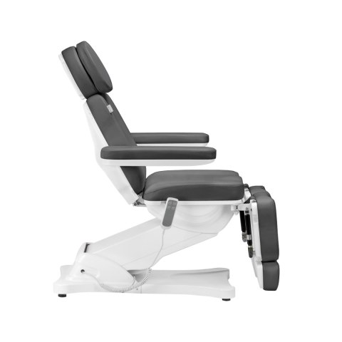 Elektryczny fotel kosmetyczny SILLON CLASSIC 2 silniki pedi szary Elektryczny fotel kosmetyczny SILLON CLASSIC 2 silniki pedi szary