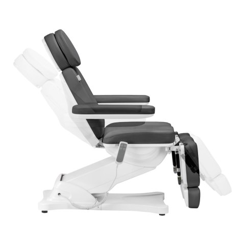 Elektryczny fotel kosmetyczny SILLON CLASSIC 2 silniki pedi szary Elektryczny fotel kosmetyczny SILLON CLASSIC 2 silniki pedi szary