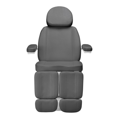 Elektryczny fotel kosmetyczny SILLON CLASSIC 3 silniki z kołyską pedi szary Elektryczny fotel kosmetyczny SILLON CLASSIC 3 silniki z kołyską pedi szary