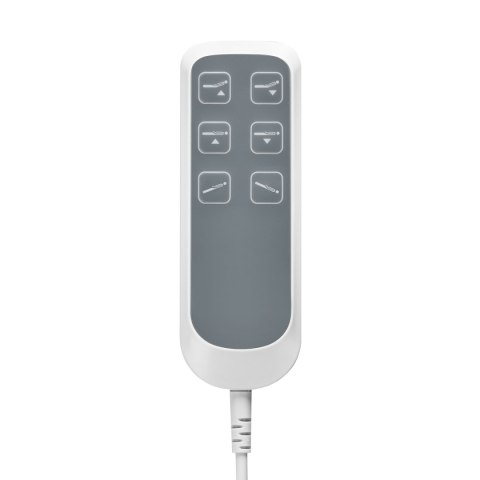 Elektryczny fotel kosmetyczny SILLON CLASSIC 3 silniki z kołyską pedi szary Elektryczny fotel kosmetyczny SILLON CLASSIC 3 silniki z kołyską pedi szary