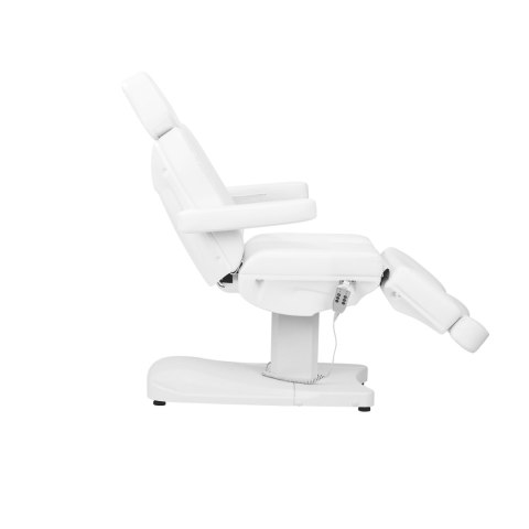 Fotel kosmetyczny elektr. Azzurro 803D 3 siln. biały Fotel kosmetyczny elektr. Azzurro 803D 3 siln. biały