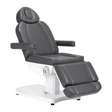 Fotel kosmetyczny elektr. Azzurro 803D 3 siln. szary Fotel kosmetyczny elektr. Azzurro 803D 3 siln. szary