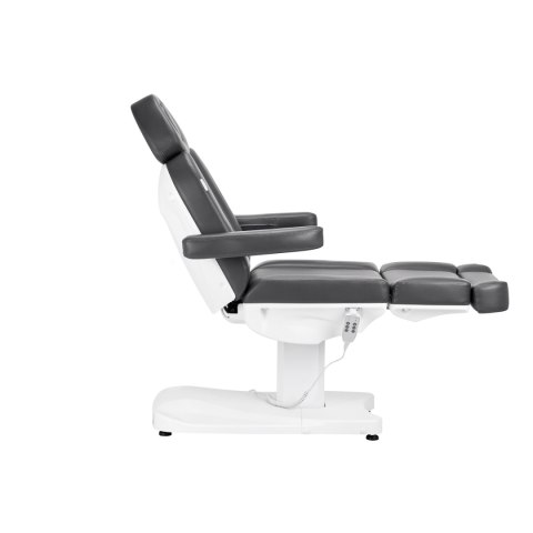 Fotel kosmetyczny elektr. Azzurro 803D 3 siln. szary Fotel kosmetyczny elektr. Azzurro 803D 3 siln. szary