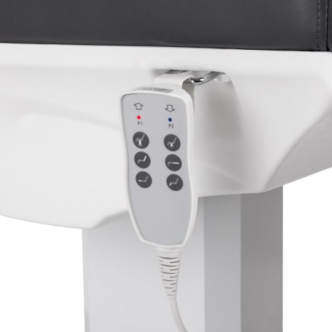 Fotel kosmetyczny elektr. Azzurro 803D 3 siln. szary Fotel kosmetyczny elektr. Azzurro 803D 3 siln. szary